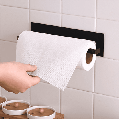 Suporte Para Papel Toalha Celine - Cozinha - acessórios para cozinha, higiene pessoal, organizacao, organização de cozinha, suacasa, suporte, suporte de papel toalha, suporte de papel toalha de alta qualidade, suporte de papel toalha de aço inoxidável, suporte de papel toalha de estilo moderno, suporte de papel toalha de fácil instalação, suporte de papel toalha de parede, suporte de papel toalha resistente, suporte para cozinha, utensílios de cozinha, utilidade doméstica