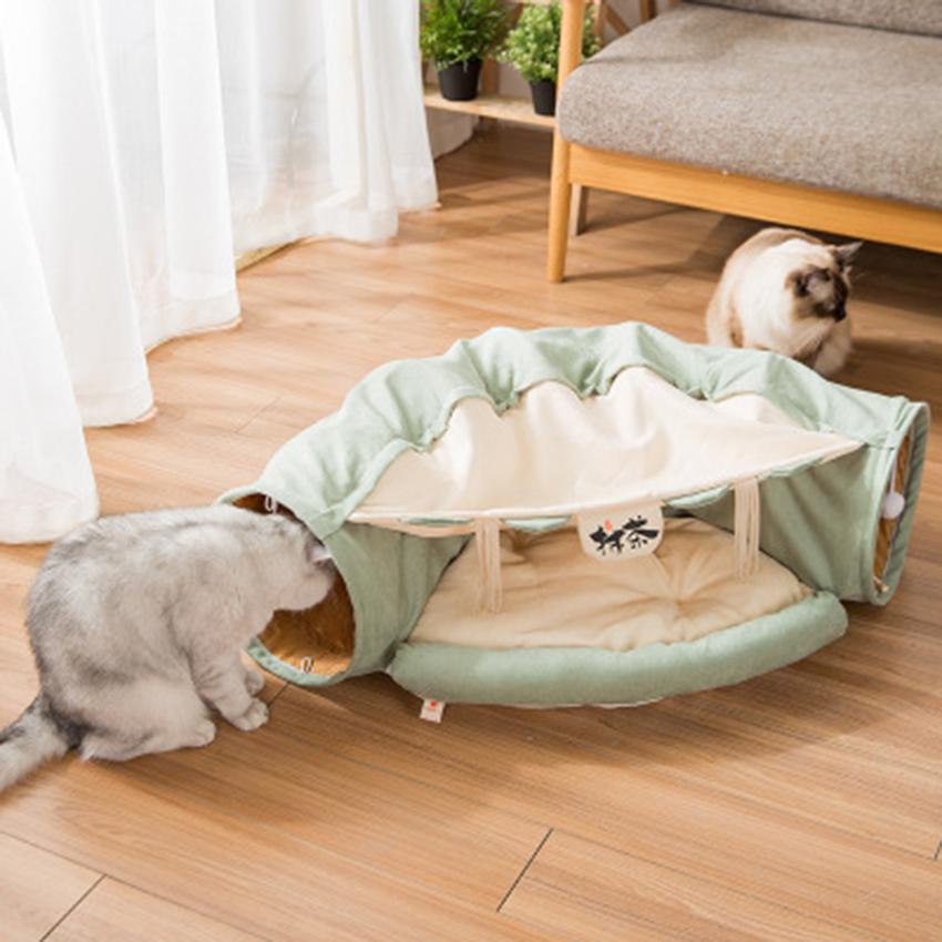 Toca do Gatinho - Pet - cama confortável para gatos, cama de gato, cama em formato de túnel, cama para gatos com brinquedos suspensos, cama para gatos com design moderno, cama para gatos com pelúcia macia, cama para gatos com área de descanso, cama para gatos de alta qualidade, caminha para gatos, diversão para gatos, pet, túnel de atividades para gatos, túnel para gatos, túnel para gatos com pelúcia macia, túnel para gatos com plataforma